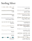 Women's Chain Bracelet | Sterling Silver or 14k Gold-Filled