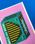Art Print | Package with Nails and Brads
