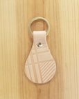 Leather Keychains | Embossed Shapes