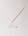 Meso Glass Incense Holder | Clear