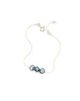 Perla Bracelet | Freshwater Pearls on Sterling Silver Chain