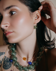 Hav Bauble Necklace | Blown Glass Spheres & 14k Gold-filled Chain
