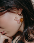 Vari Hoop Earrings | Blown Glass & 14k Gold Fill