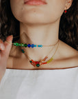 Beaded Crystal Necklace | Friendship Collection