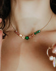Small Muse Crystal Hoops | Friendship Collection