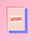 Greeting Card | Ho Ho Hoes Before Bro Bro Bros