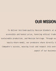 Compadre text graphic titled Our Mission