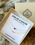 Aria Bracelet | Silk and Gemstone