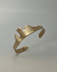 Año Cuff Bracelet | Silver & Brass