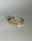Año Cuff Bracelet | Silver & Brass