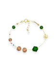 The Beaded Crystal Bracelet is a vibrant celebration of connection and joy, designed to brighten your day and remind you of the bonds that matter most. Crafted with 14k gold-filled components and vibrant, high-quality crystals, it adds a cheerful pop of color to your wrist. The unique adjustable design lets you either let the beads move freely along the bracelet or cinch them together for a perfectly centered look.