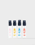 Not sure where to start? Blomb's Explore Pack is the perfect way to sample a little bit of everything before committing to a full bottle. Try them out, discover your favorite scent, and see which one matches your style.