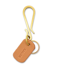 Boatswain Hook Keychain | Leather and Solid Brass