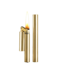 Elevate your everyday rituals with the Brass Stick Lighter. Made of durable brass, this refillable lighter features a high ignition rate flint wheel, ensuring reliable performance. Its ergonomic design makes sparking a flame a breeze. 