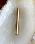Elevate your everyday rituals with the Brass Stick Lighter. Made of durable brass, this refillable lighter features a high ignition rate flint wheel, ensuring reliable performance. Its ergonomic design makes sparking a flame a breeze. 