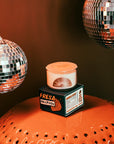 Malcriada (n): a naughty, bad-mannered, little girl Smells like the freedom of being on your own, sun shining on your face, remembering that "bad behavior" starts revolutions. Notes: a little bit of coconut, a little bit of an amber musk, with a soft flowering citrus tree bloom