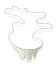 Año Necklace | Silver & Brass
