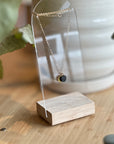 Eclipse Necklace | Brass, Steel & 14K Gold-filled