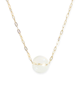 Mar Pendant Necklace | Blown Glass & 14k Gold Fill
