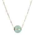 Mar Pendant Necklace | Blown Glass & 14k Gold Fill