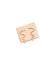 Millicent Stud Earrings | Sterling Silver or Bronze