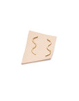 Millicent Stud Earrings | Sterling Silver or Bronze
