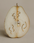 Pairs of gold-colored millicent stud earrings with a hammered texture
