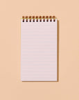 Aster wildflower pocket notebook with 60 lined pages. Great for foraging notes or daily lists. Made in the USA with recycled paper and letterpress cover.