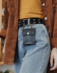 Nan Wallet | Leather and Brass