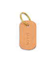 Sailor Keychain | Leather and Solid Brass