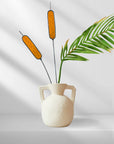 Handcrafted stained glass cattail stem for lasting, colorful home decor. Mix and match with other stems for a custom, everlasting floral arrangement.