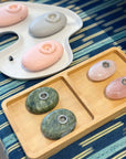 Crystal Pebble Pipe | Rose Quartz