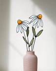 Stained Glass | Two Leaf Stems