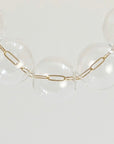 Òkun Bubble Bracelet | Blown Glass & 14k Gold Fill
