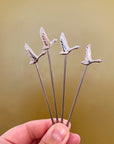 Cocktail Pick | Silver Sword, Goose or Horse