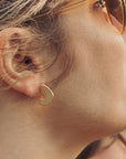 Día Stud Earrings | Copper
