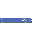 Wooden Fan | Mini Green and Blue Colorblock