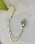 Mini Mother of Pearl Knife Necklace