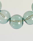 Òkun Bubble Bracelet | Blown Glass & 14k Gold Fill