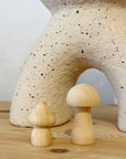 Wooden Mushrooms