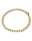 Jezebel Men's Bracelet | Black Steel & 14k Gold-fill or Brass