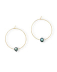 Perla Hoop Earring | Freshwater Pearls on 14K Gold-Filled Wire