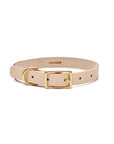 Willis Leather Collar | Leather and Brass