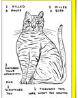 Greeting Card | I Killed A Mouse