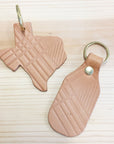 Leather Keychains | Embossed Shapes