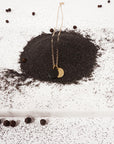 Eclipse Necklace | Brass, Steel & 14K Gold-filled