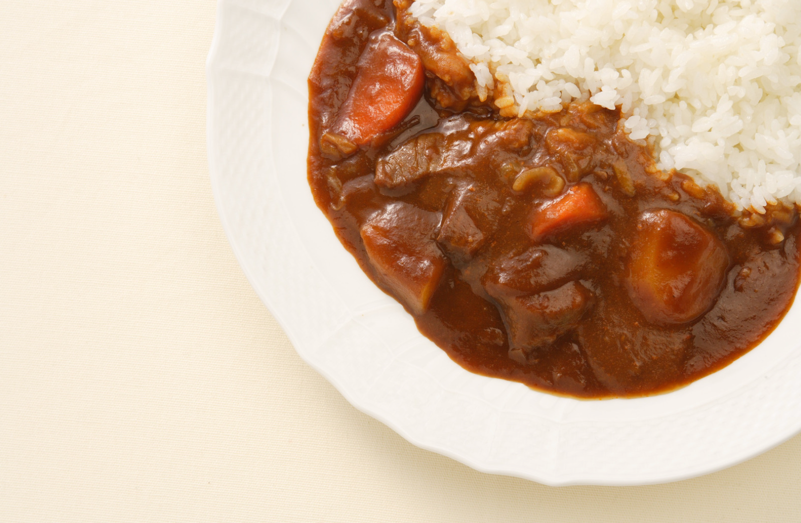 Eating curry and reflecting on shopping small.