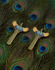 Enamel Pin | Green Peafowl