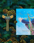Enamel Pin | Green Peafowl