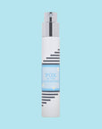 White Imaginary Authors travel spray with a light blue Fox in the Flowerbed label on a pale blue background